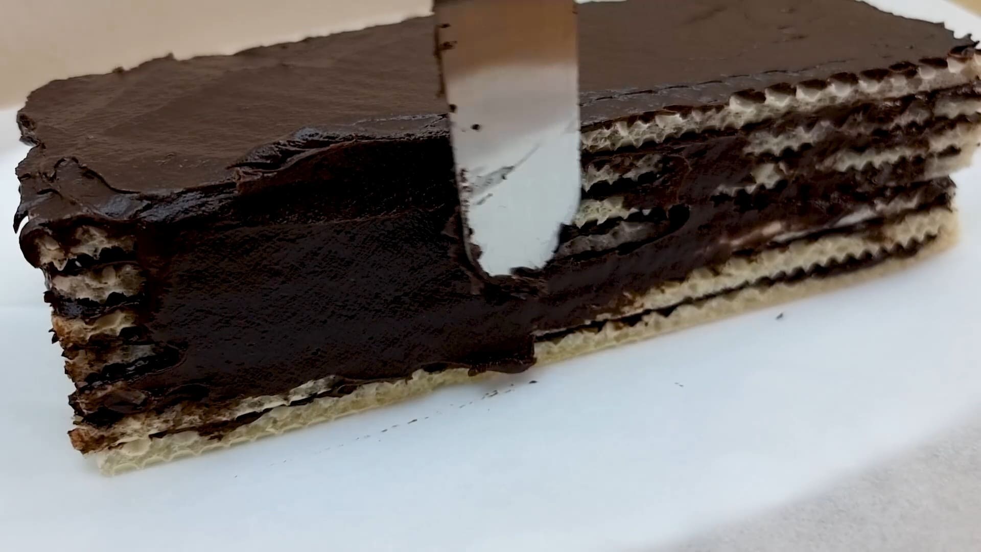 Готовлю его когда гости на пороге! Быстрый вафельный торт без выпечки 12