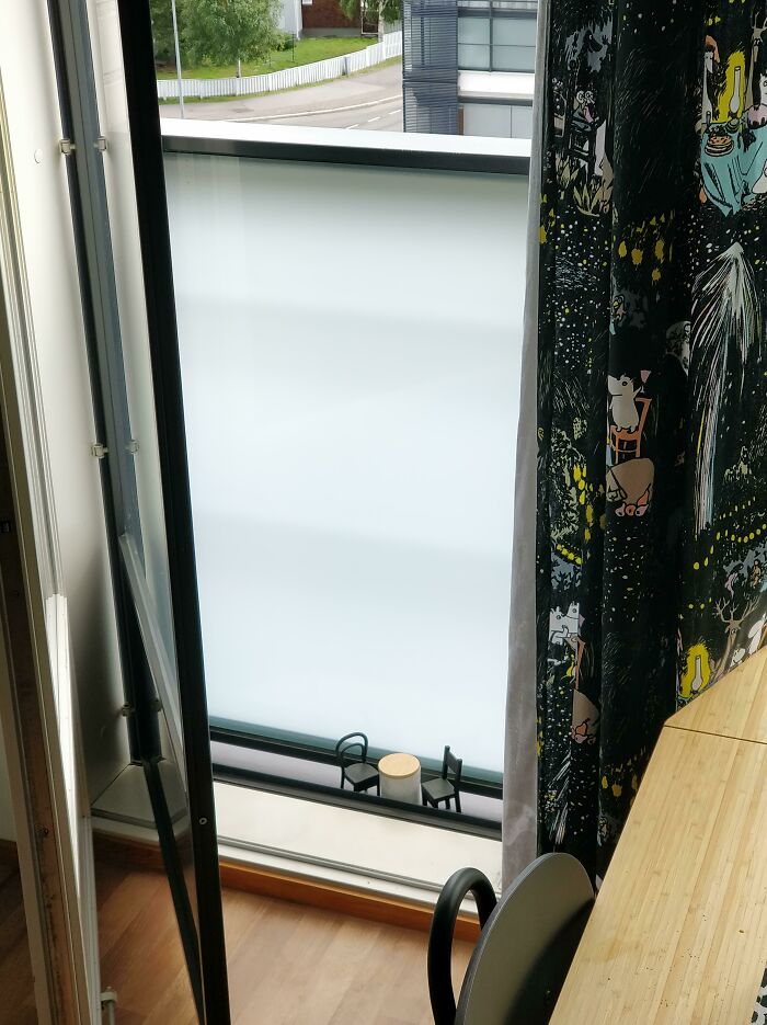 Оптична ілюзія балкона